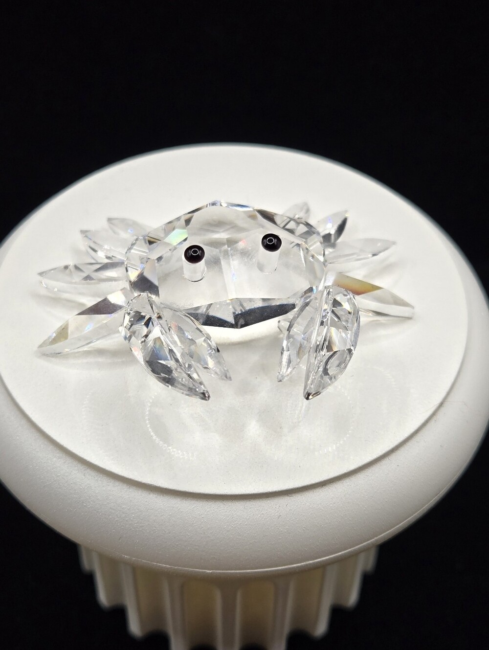🎁Swarovski Crystal Crab Figurine, Signed